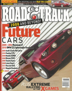 ROAD & TRACK 2006 NOV - RUF RK COUPE, ACURA TL & TYPE-S, MERCEDES E350 SPORT